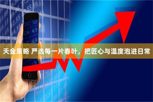 天金策略 严选每一片春叶，把匠心与温度泡进日常